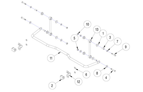 SWAY BAR KIT 1129-135