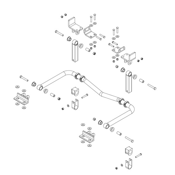 SWAY BAR KIT 1209-144