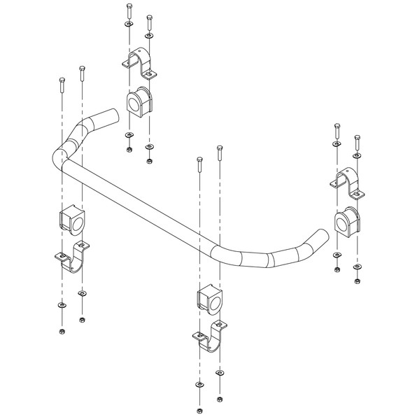 SWAY BAR KIT 1109-206
