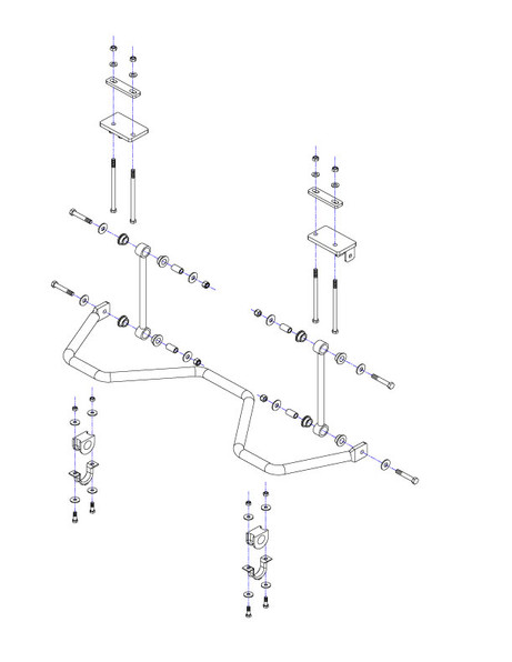 SWAY BAR KIT 1129-144