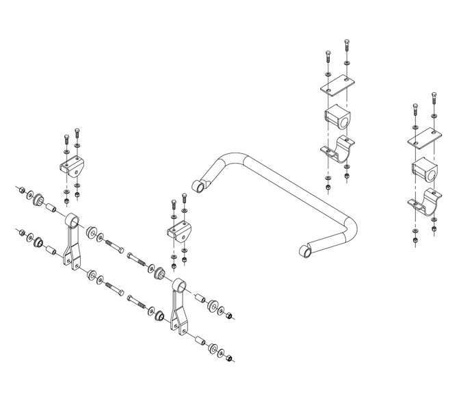 SWAY BAR KIT 1209-139