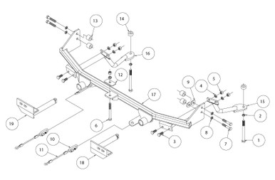 Roadmaster 5231894 Baseplate - EZ Lock Mounting Bracket For Towing - View #4