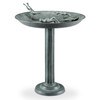 Frog Diver Trio Birdbath