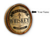 Whiskey Label 2 Quarter Barrel Sign - Personalized