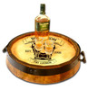 Tiki Lounge Quarter Barrel Serving Tray - Personalized