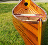 Wooden Canoe With Ribs and  Curved Bow -  10'