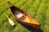 Wooden Canoe with Ribs - 6'