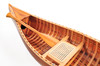 Wooden Canoe with Ribs - Matte - 6'