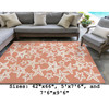 Coral Capri Starfish Indoor/Outdoor Rug - Large Rectangle Lifestyle