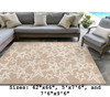 Neutral Capri Starfish Indoor/Outdoor Rug - Large Rectangle Lifestyle