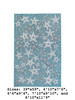 Aqua Carmel Starfish Indoor/Outdoor Rug - Rectangle