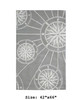 Frontporch Compass Rose Indoor/Outdoor Rug - Medium Rectangle - 42"x66"