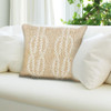 Frontporch Navy Nautical Ropes Indoor/Outdoor Throw Pillow - Lifestyle 1