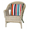 Visions Riviera Stripes Indoor/Outdoor Throw Pillow - Square Lifestyle