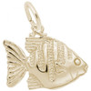 Sunfish Charm - Gold Plate, 10k Gold, 14k Gold