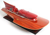 Painted Ferrari Hydroplane Model - 32"