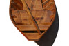 South East Asia Sampan Boat - Red Bottom - 10.5' (K207R)