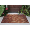 Visions V Arch Tile Indoor/Outdoor Rug - Red - 6 Sizes