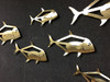 African Pompano Stainless Steel Wall Decor - Multiple Sizes
