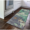  Corsica Storm Indoor Rug - Aqua - 5 Sizes - Lifestyle