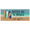  Frontporch "Another Day in Paradise" Beach Indoor/Outdoor Rug - 4 Sizes