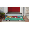  Frontporch Turquoise Beach Trip Indoor/Outdoor Rug - 4 Sizes - Lifestyle