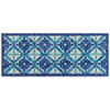 Illusions Madrid Indoor/Outdoor Rug - Ocean - 6 Sizes