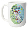 Ceramic Mug - Chicago - Set of 4