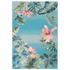 Marina Tropical Border Indoor/Outdoor Rug - 9 Sizes 