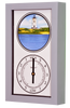 Edgartown Lighthouse (MA) Mechanically Animated Tide Clock - Gray Frame
