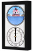 Thomas Point Lighthouse (Chesapeake Bay) Mechanically Animated Tide Clock - Black Frame