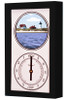 Race Point Lighthouse (MA) Mechanically Animated Tide Clock - Black Frame