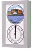 Narragansett Towers  (RI) Mechanically Animated Tide Clock - Gray Frame