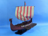 Wooden Viking Drakkar Model Boat 24"