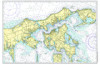 Southold/ North Fork, NY Nautical Chart Placemats - Set of 4