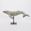 Humpback Whale with Metal Stand- 14"