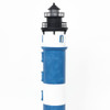 Metal Lighthouse with LED Light -25.5"