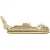 Staten Island Ferry Gold Charm - Gold Plate, 10k Gold, 14k Gold