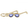 Sunglasses Gold Charm - Gold Plate, 10k Gold, 14k Gold