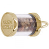 Grand Cayman Sand Capsule Gold Charm - Gold Plate, 10k Gold, 14k Gold