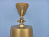 Antique Brass Hanging Ship's Bell 18"