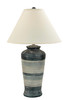 Nautical Tall Ribbed Table Lamp - 30"