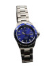 Del Mar Men's Automatic Watch Blue Dial, Stainless Steel Band