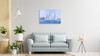 Nautical Canvas Print - Sailing Yachts Mariquita, Moonbeam, and Cambria Racing at Regates Royales - Lifestyle 1