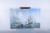 Nautical Canvas Print - The Channel Fleet in Heavy Weather - Lifestyle 1
