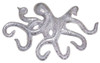 Octopus Wall Plaque - Polished Aluminum - 18"