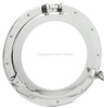 Premium Silver Lined Aluminum Nickel Plated Porthole Window - 15"