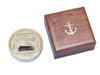 RMS Titanic Compass 4" w/ Rosewood Box - Solid Brass