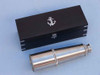 Deluxe Class Brushed Nickel Admiral's Spyglass Telescope 27" with Black Rosewood Box