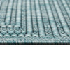 Liora Manne Soleil Maize Indoor/Outdoor Area Rug Aqua - 9'10" x 13'